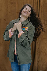 Vintage Sun + Moon Army Jacket thumbnail