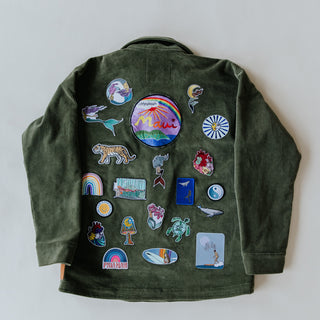 Mossy Utility Patched-Up Jacket