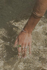 Crown Vesuvianite Garnet Ring - 14k thumbnail