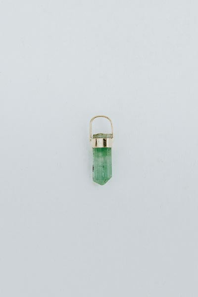 wings hawaii tourmaline bullet charms 14k gold