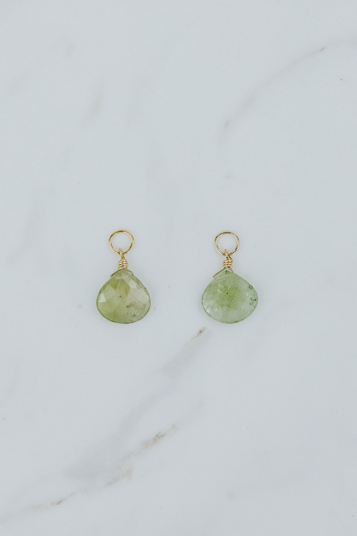 Gemstone Earring Charms - Tourmaline