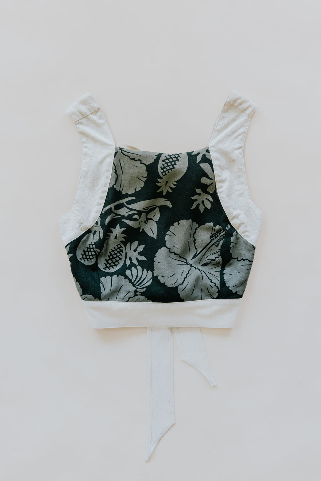 Pinafore Crop Top - Hana Forest