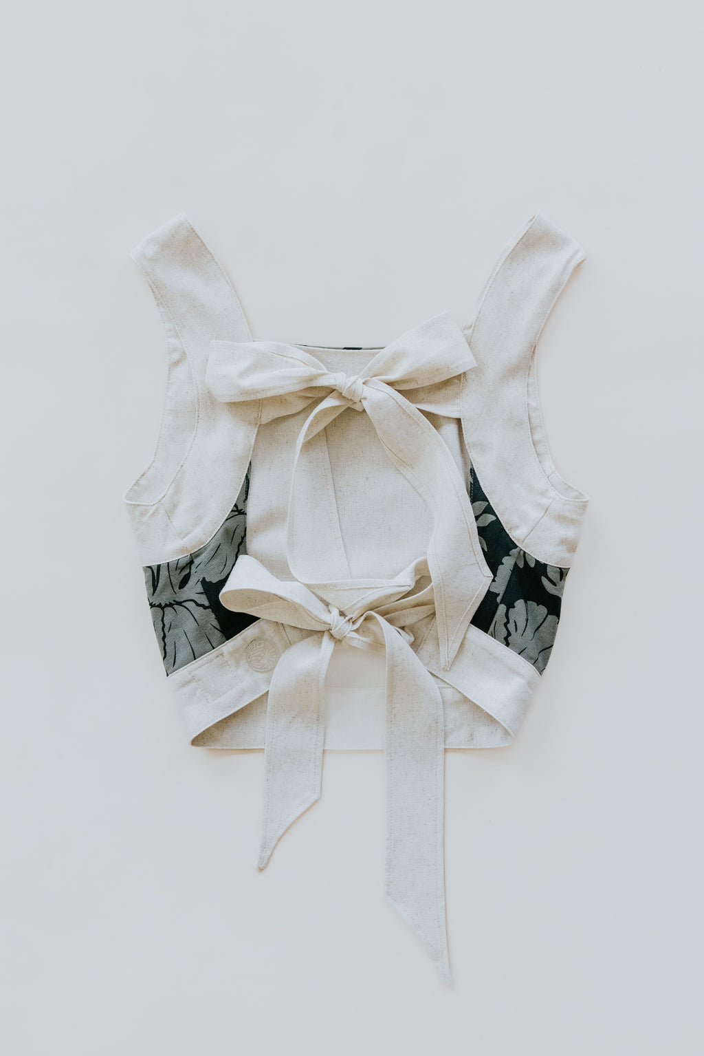 Pinafore Crop Top - Hana Forest