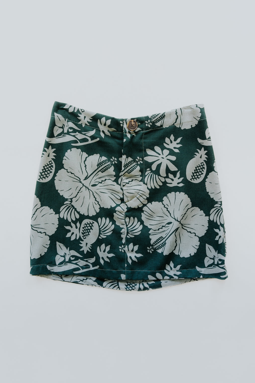 Retro Pocket Mini Skirt - Hana Forest
