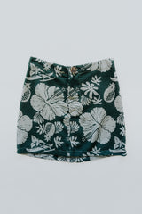 Retro Pocket Mini Skirt - Hana Forest thumbnail