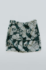 Retro Pocket Mini Skirt - Hana Forest thumbnail