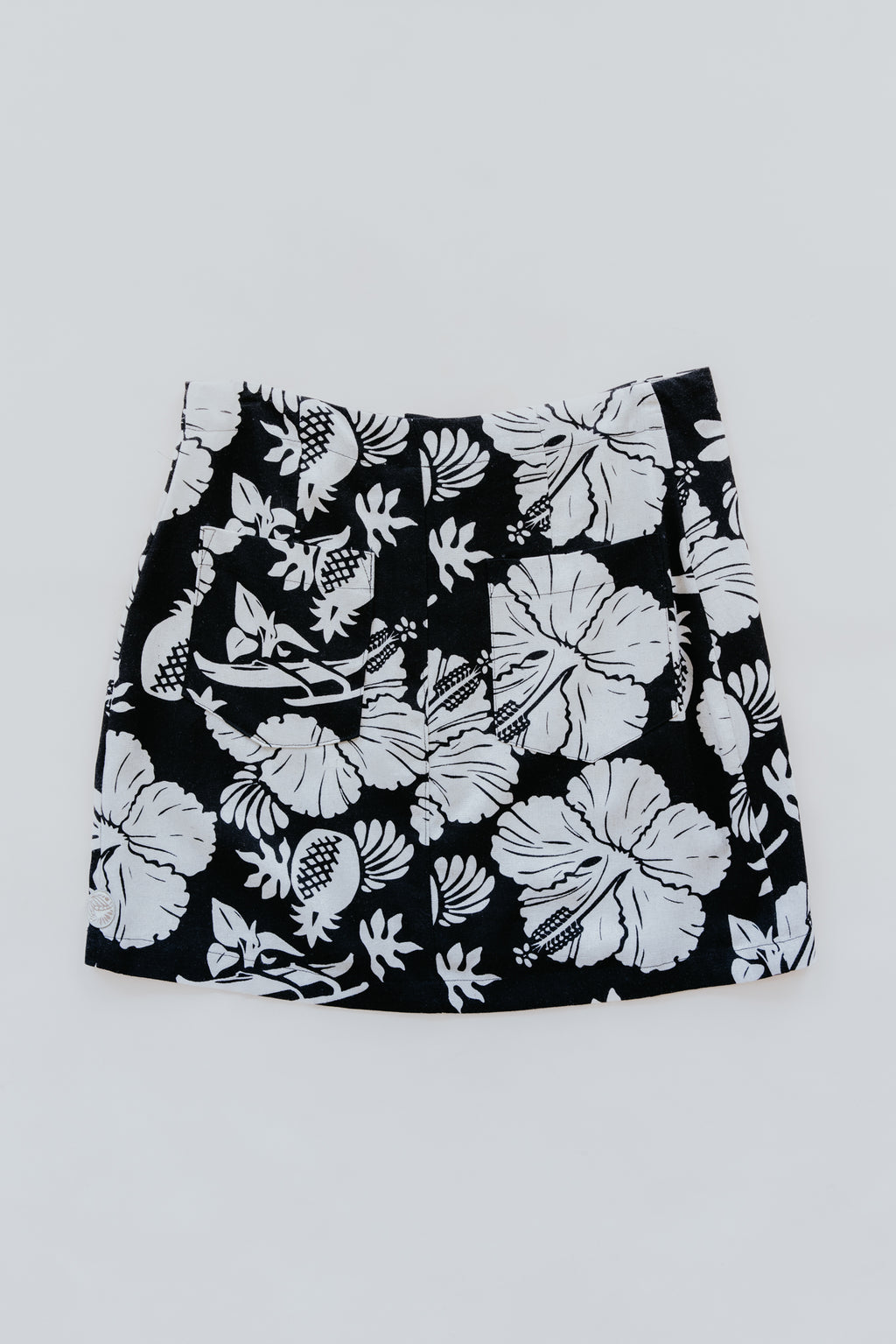 Retro Pocket Mini Skirt - Hana Nightfall