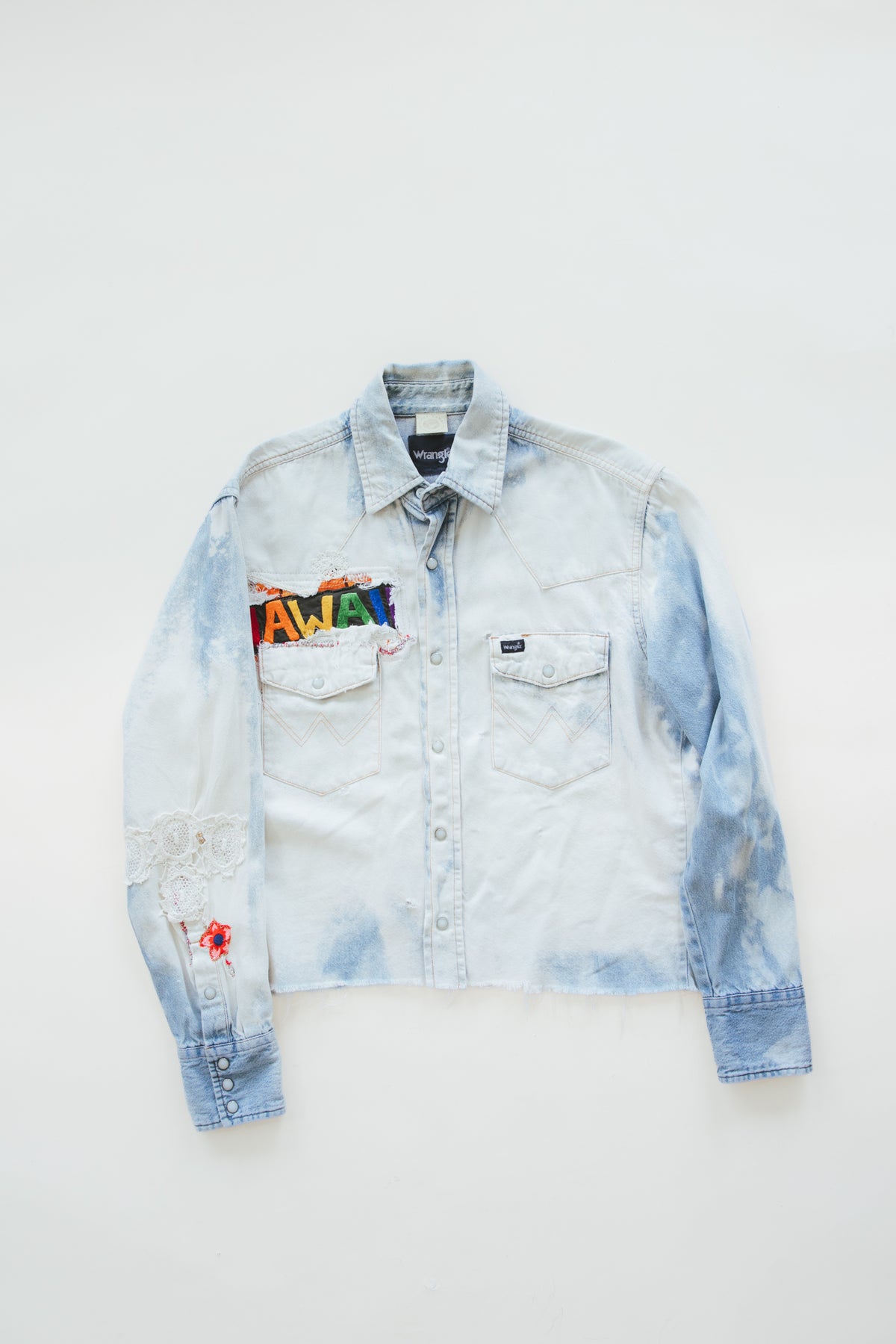 Vintage Collage Shirt - Chambray