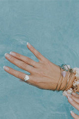 Diamond Heart Ring - SS + 14k thumbnail