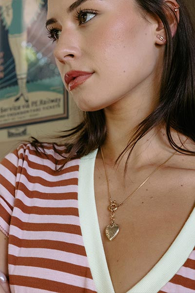 Heart Locket Symphony Necklace