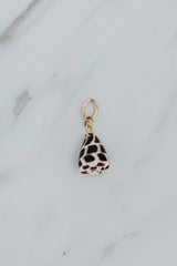 Necklace Charm - Petite Hebrew Cone Shell thumbnail