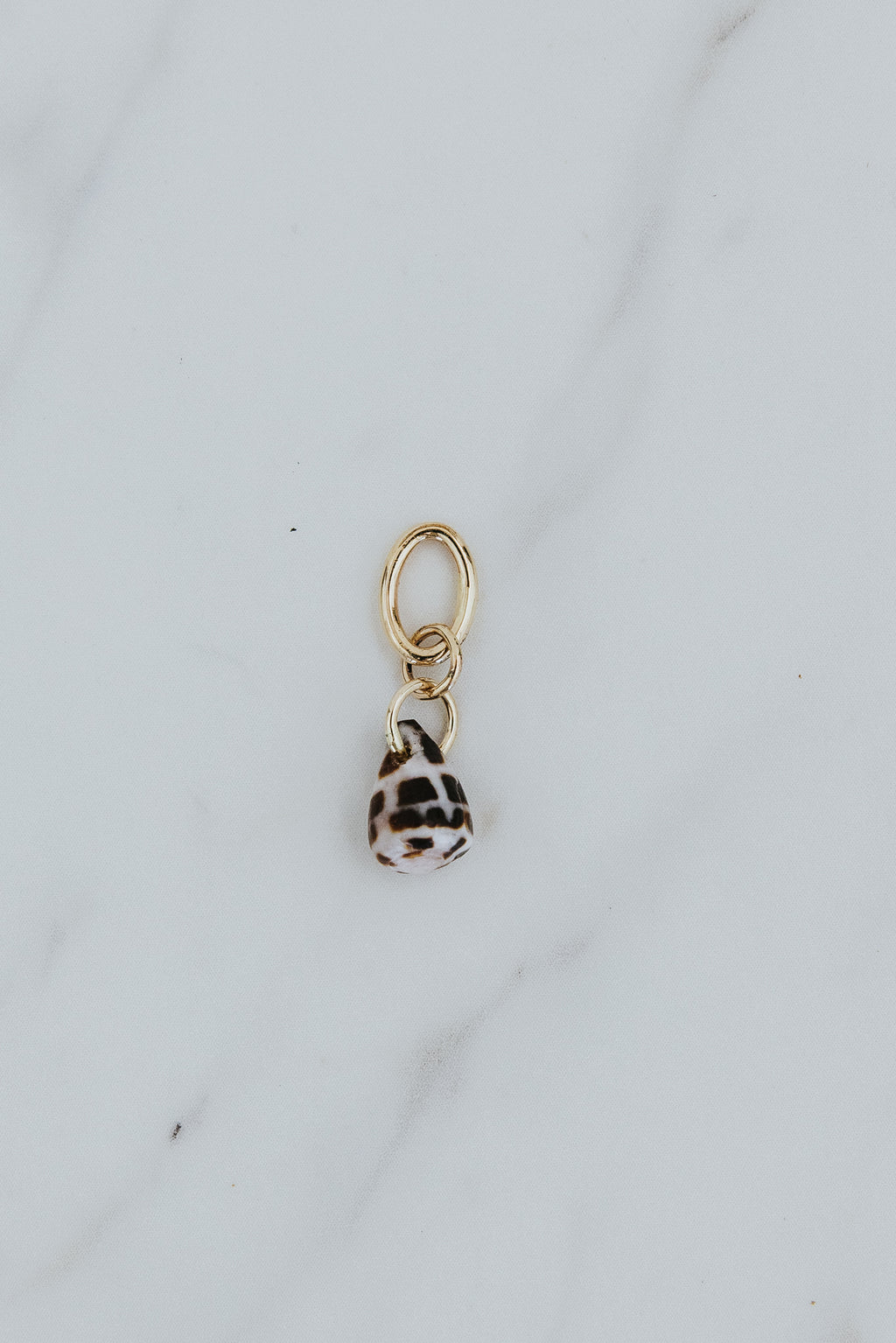 Necklace Charm - Petite Hebrew Cone Shell