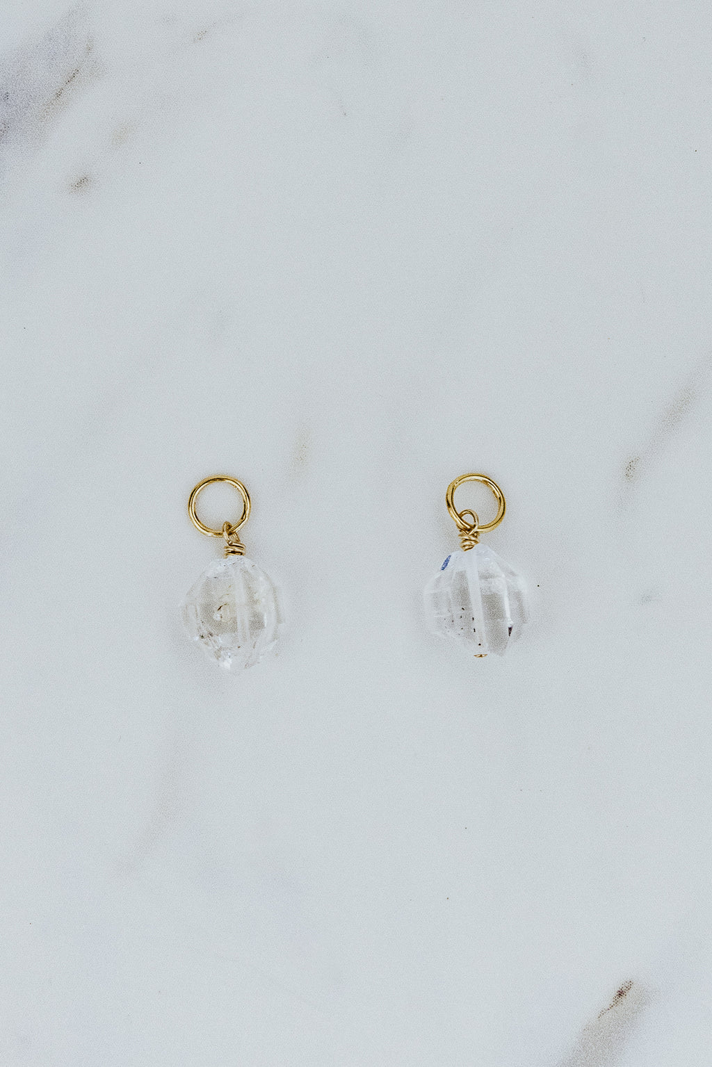 Earring Charms - Herkimer Diamond | GF