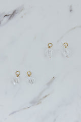Earring Charms - Herkimer Diamond | GF