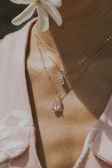 Bullet Charm Necklace - Tourmaline thumbnail