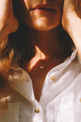 Banded Charm Necklace - Herkimer thumbnail