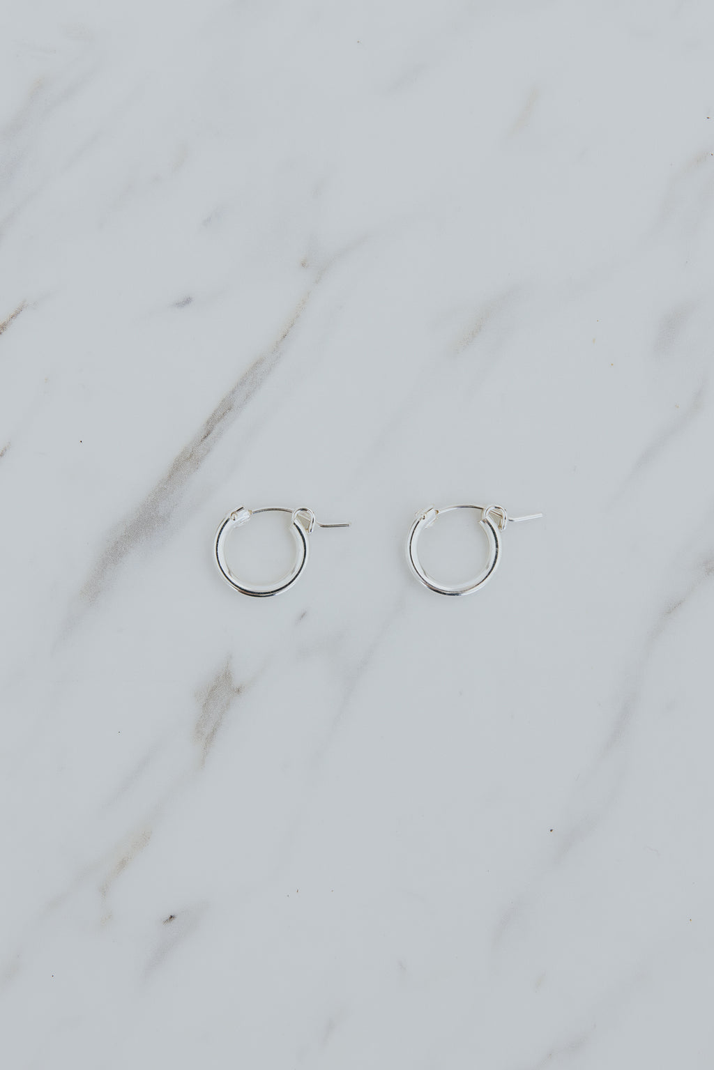 Classic Silver Hoop Bases | SS