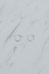 Classic Silver Hoop Bases | SS thumbnail