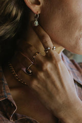 A Womens ring in the shape of a horse shoe thumbnail