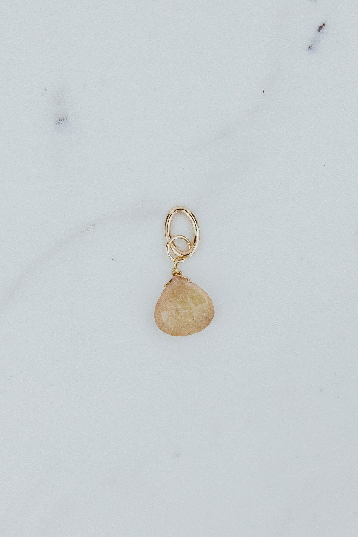 Gemstone Necklace Charms - Warm Tones