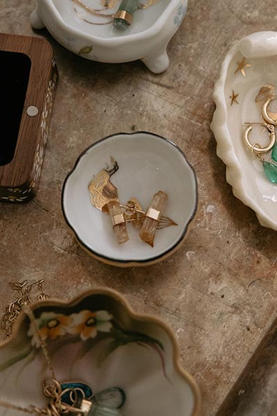 Imperial Topaz Studs