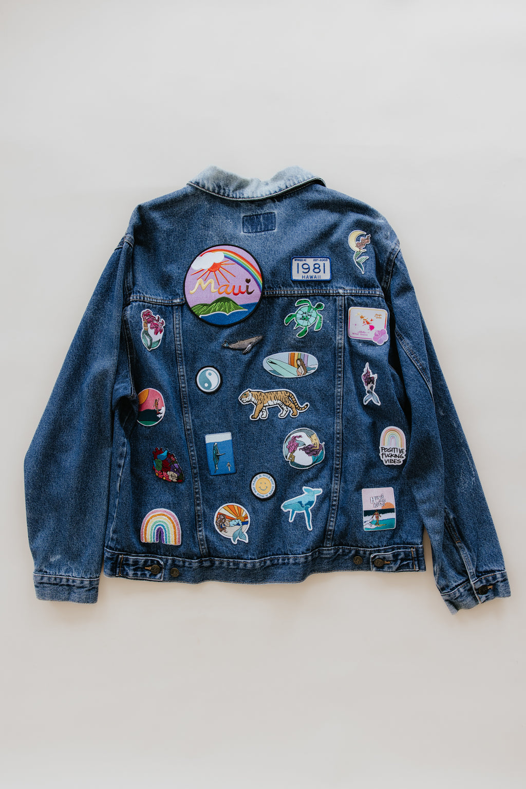 Patched Up Denim Jacket