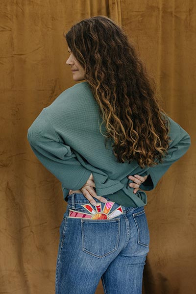 Sun Pocket Upcycled Denim - #31 | M