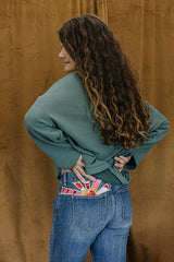 Sun Pocket Upcyled Denim - #31 | M