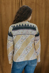 Vintage Kantha Jacket - Blue Bayou thumbnail