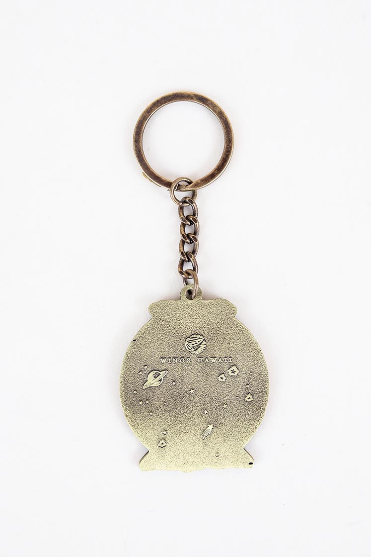 Wings Hawaii zodiac mermaid keychain - back