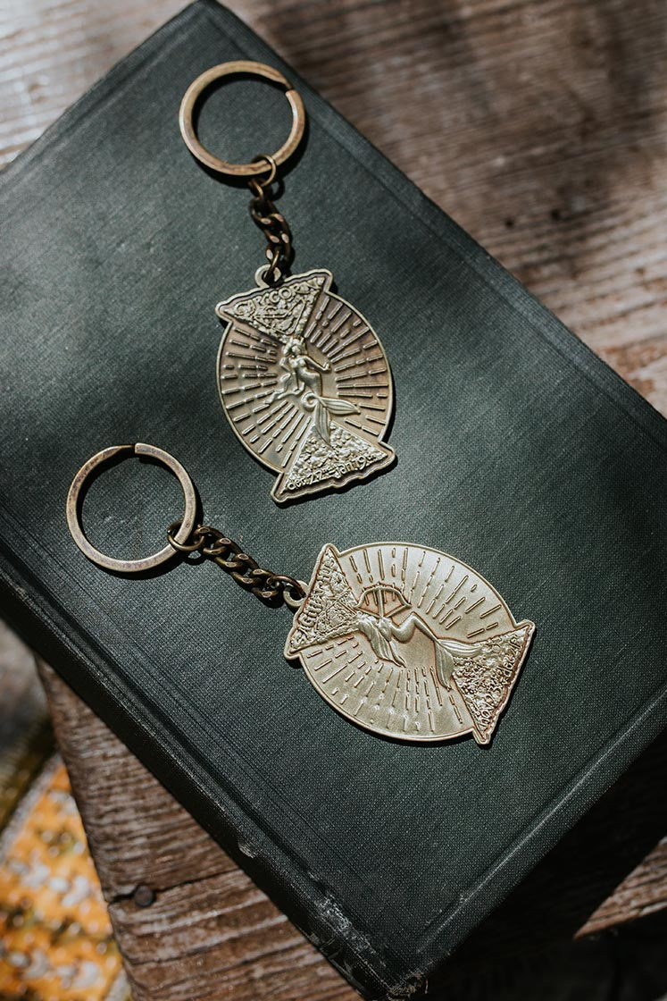 Wings Hawaii zodiac mermaid keychains 