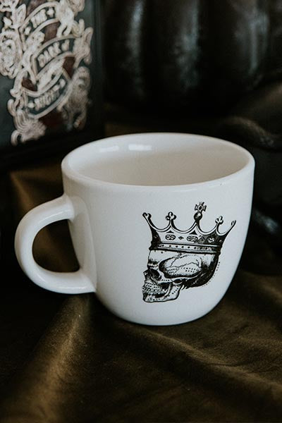 King Skeleton Mug