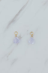 Earring Charms - Purple Scorolite | GF thumbnail