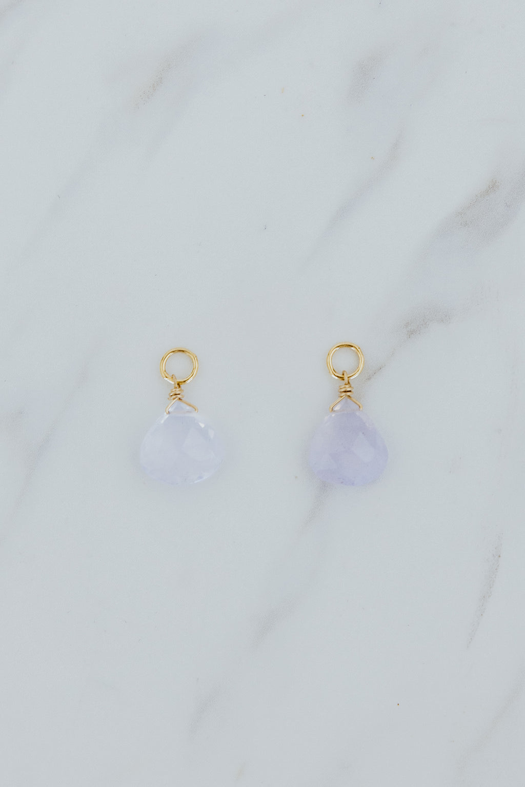 Earring Charms - Purple Scorolite | GF