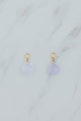 Earring Charms - Purple Scorolite | GF thumbnail