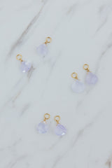Earring Charms - Purple Scorolite | GF thumbnail