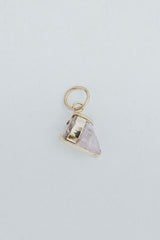 wings hawaii tourmaline crest charm in 14k yellow gold