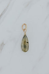 Necklace Charm - Green Sapphire | GF thumbnail