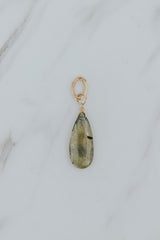 Necklace Charm - Green Sapphire | GF