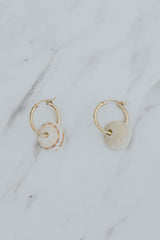 Bombucha Puka Hoop Earrings