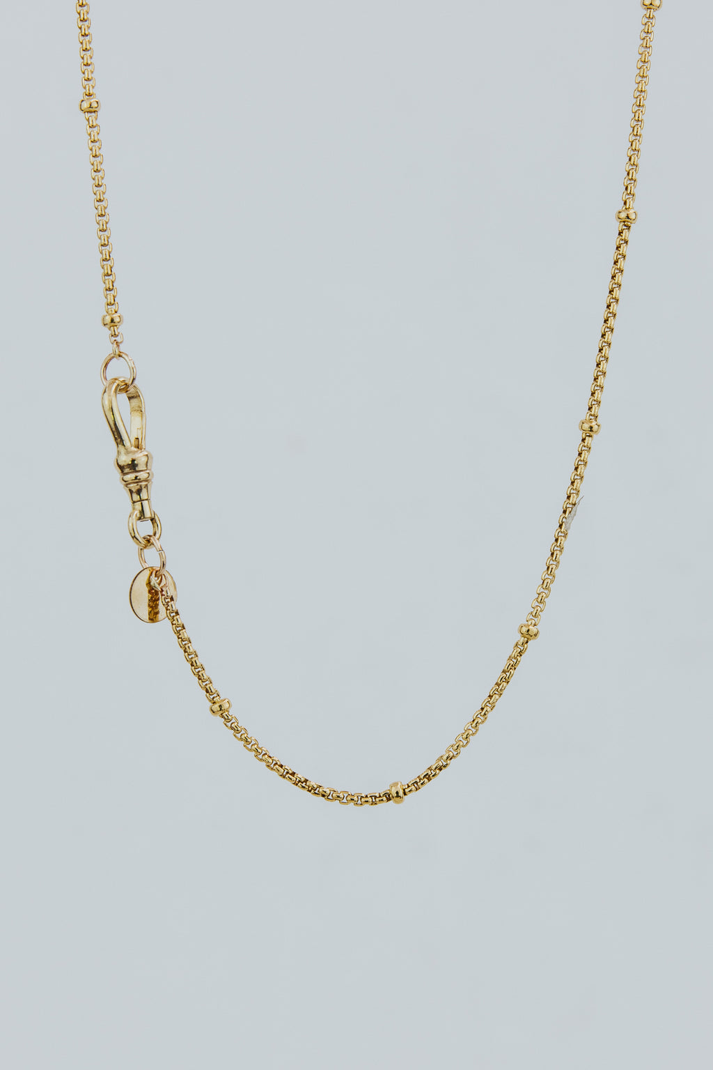 Wings Hawaii Ultra Luxe Satellite chain necklace in 14k gold-filled. Fine jewelry handcrafted in Maui. Unique, artisanal jewelry gifts handmade in Hawaii. 