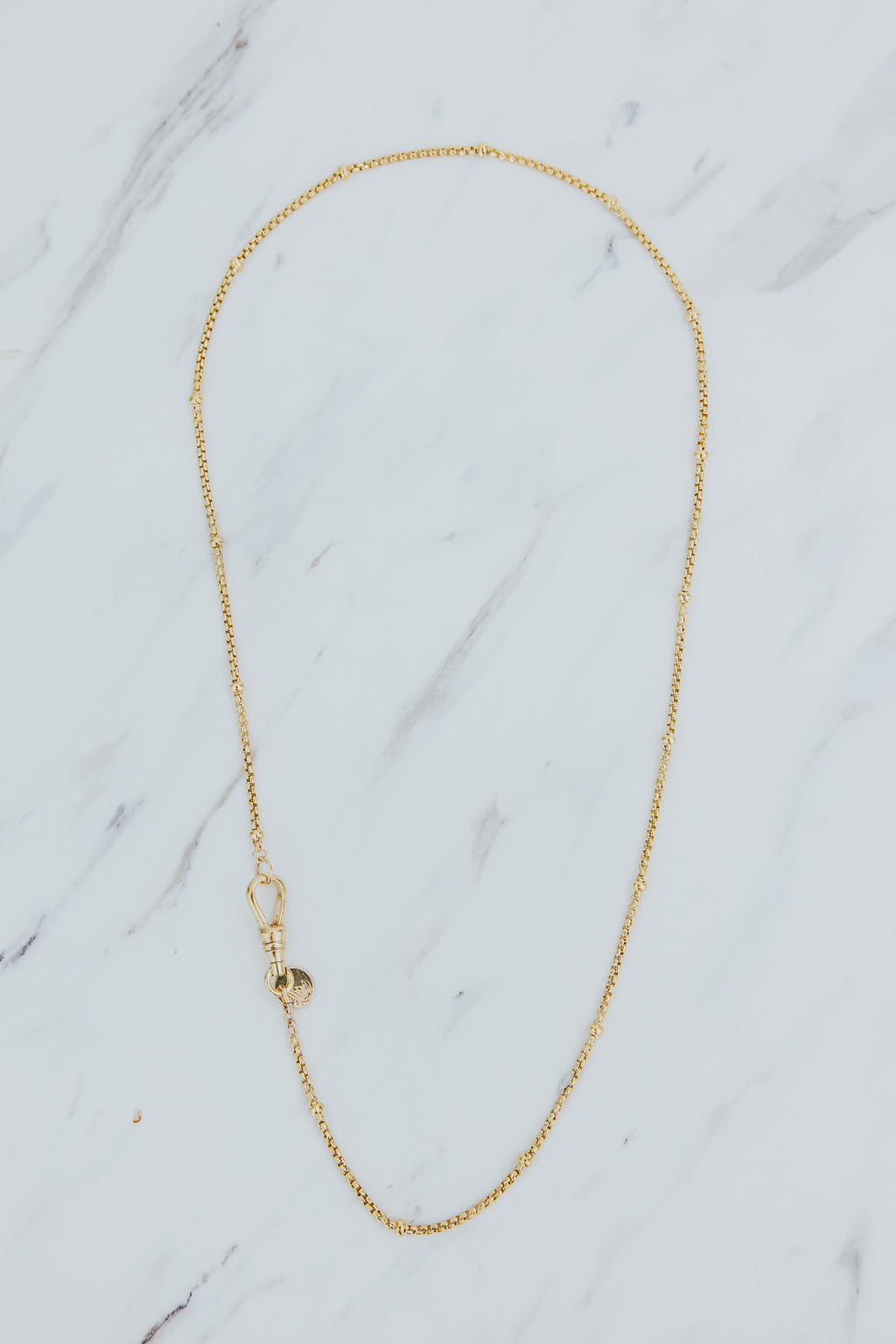 Wings Hawaii Ultra Luxe Satellite chain necklace in 14k gold-filled. Fine jewelry handcrafted in Maui. Unique, artisanal jewelry gifts handmade in Hawaii. 