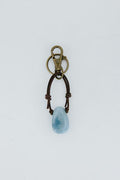 Leather Crystal Keychains - A