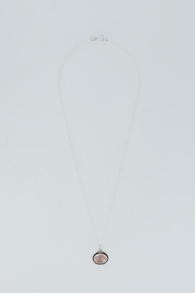 Evil Eye Necklace - Tourmaline SS