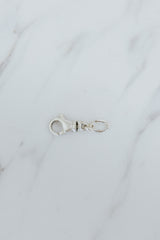 Wings Hawaii Clasp Extender jewelry accessory in sterling silver. Use as charm pendant or necklace extender. Fine jewelry handmade in Maui. Charm Bar Collection, mix, match, customize modern charm necklaces and bracelets.  thumbnail