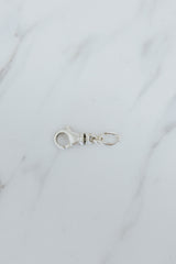 Wings Hawaii Clasp Extender jewelry accessory in sterling silver. Use as charm pendant or necklace extender. Fine jewelry handmade in Maui. Charm Bar Collection, mix, match, customize modern charm necklaces and bracelets. 
