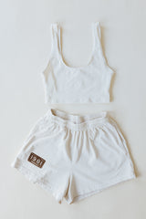 Heavy Jersey Shorts - Creme thumbnail