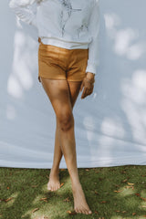 Retro Pocket Shorts - Marigold Twill thumbnail