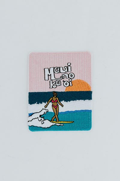 Embroidered Patch - Maui No Ka 'Oi