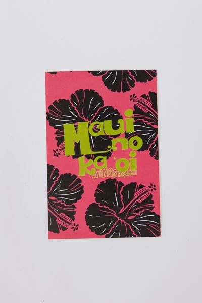 wings hawaii maui no ka oi postcard
